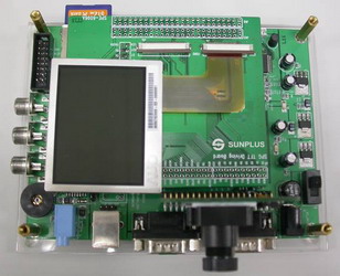 具互動式遊戲及教育娛樂功能之整合型系統單晶片(SPG290)