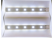 無透鏡設計之LED平面光源