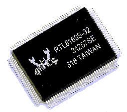 瑞昱10/100/1000Mbps超高速乙太網路單晶片控制器RTL8169S/RTL8110S